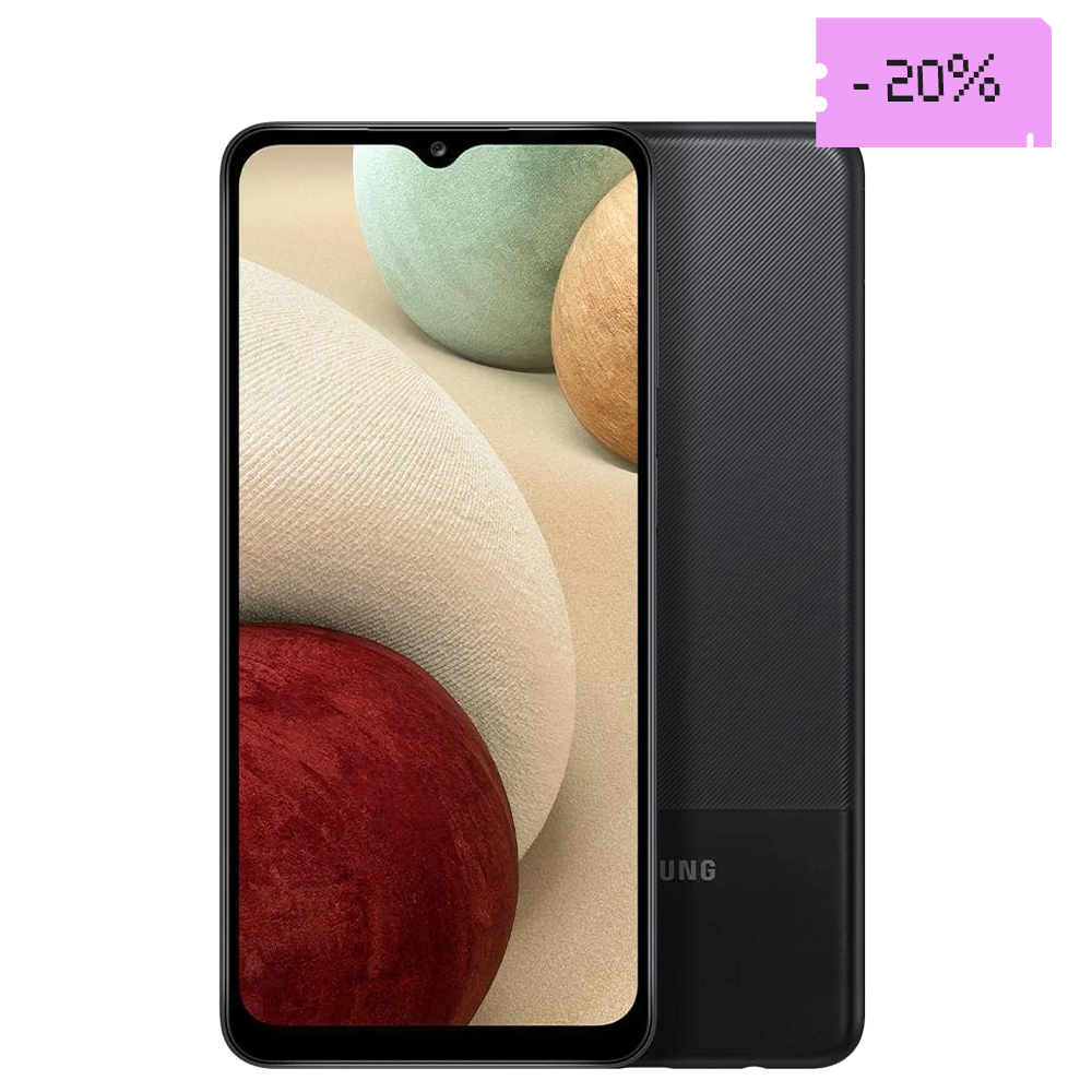 Samsung Galaxy A12 64GB - Preto